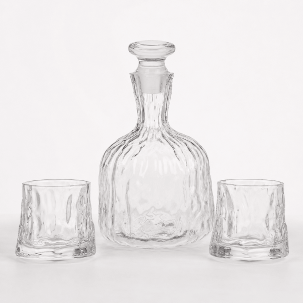 set whiskey on the rocks cu 2 pahare