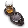 Set cadou pentru trabuc și whisky cu pahar și accesorii