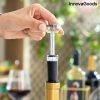 Set cadou pentru vin cu tirbușon electric și accesorii