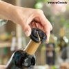 Set cadou pentru vin cu tirbușon electric și accesorii